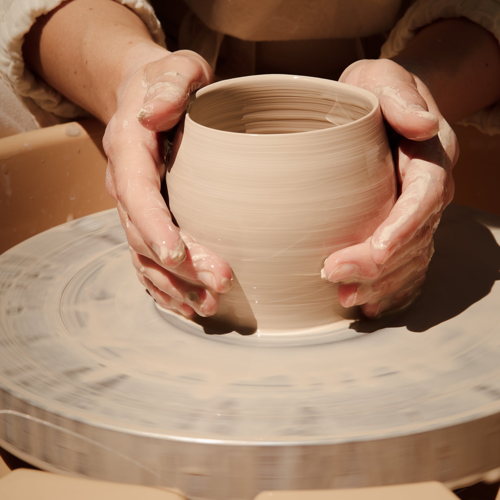 Beginner Pottery Wheel Classes — Clawson Clay Guild